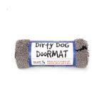 Dirty Dog Doormat - Grey