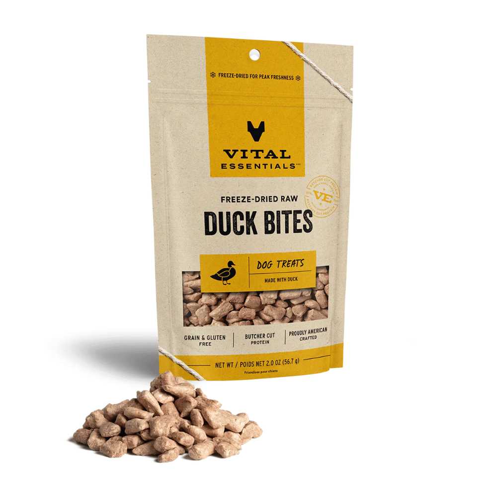 Vital Essentials Freeze-Dried Raw Duck Bites Vital Essentials Freeze-Dried Raw Duck Bites