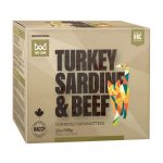 Big Country Raw Cat Food Fare Game Turkey Sardine and Beef