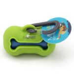 Messy Mutts Silicone Waste Bag Holder Green