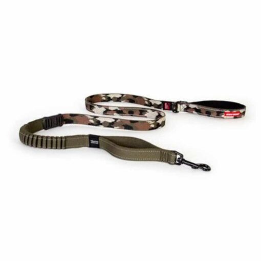 EzyDog Zero Shock Leash Green Camo