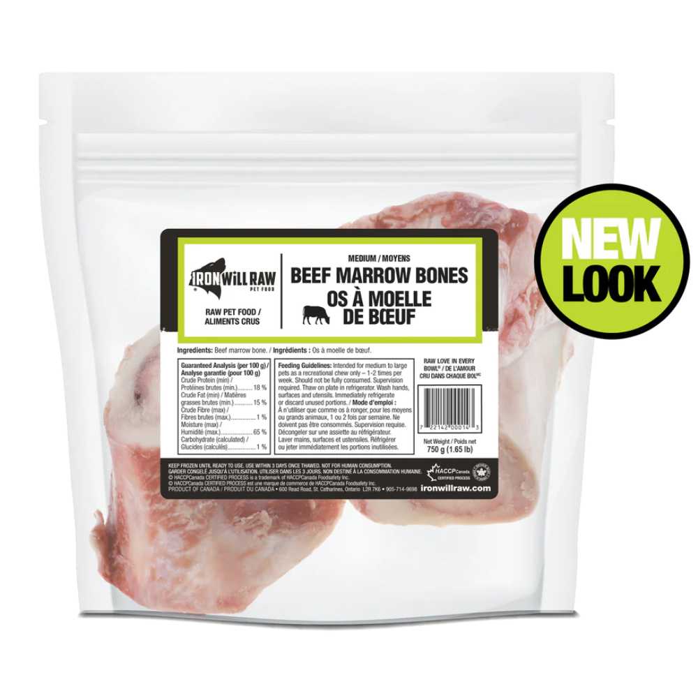 Iron Will Raw Marrow Bones Medium Iron Will Raw Marrow Bones Medium