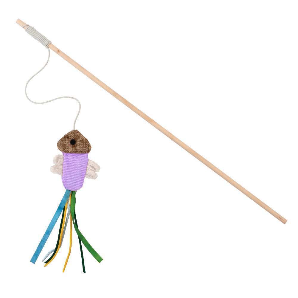 Bud'Z Swing Stick Jelly Fish Purple Cat 1pc Bud'Z Swing Stick Jelly Fish Purple Cat 1pc - Image 1