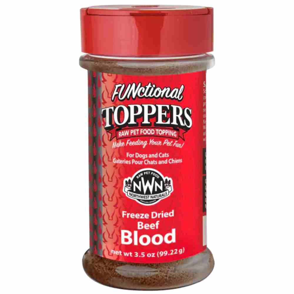 Northwest Naturals Functional Toppers Beef Blood Northwest Naturals Functional Toppers Beef Blood