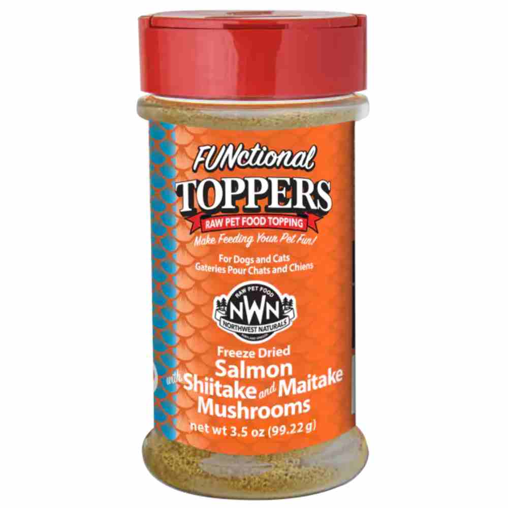 Northwest Naturals Functional Toppers Salmon Mushroom Northwest Naturals Functional Toppers Salmon Mushroom