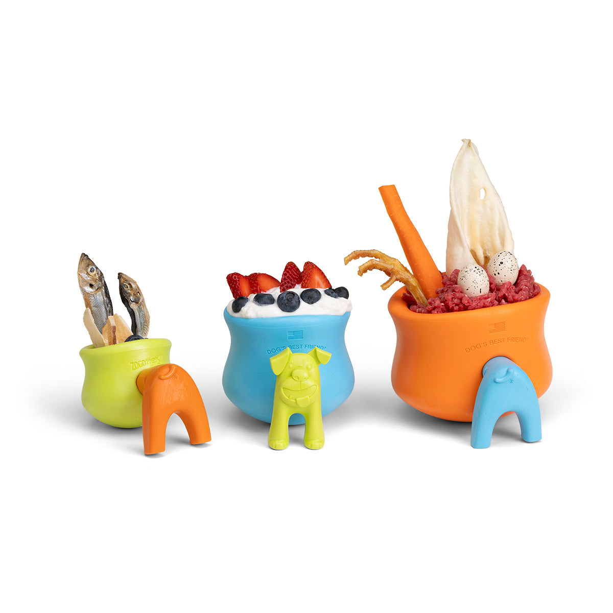 TOPPLSTOPPER_GROUP_WITHTREATS_AL Toppl Stopper Accessory- West Paw - Image 1