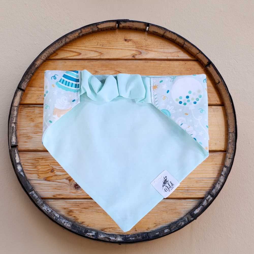 Party Paws Parade Birthday Bandana Back Party Paws Parade Birthday Bandana Back