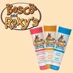 Bosco and Roxy's Ice Cream for dogs Peanut Butter Strawberry Frozen Treat