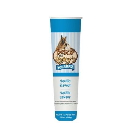 Bosco and Roxy's Ice Cream for dogs Vanilla Frozen Treat