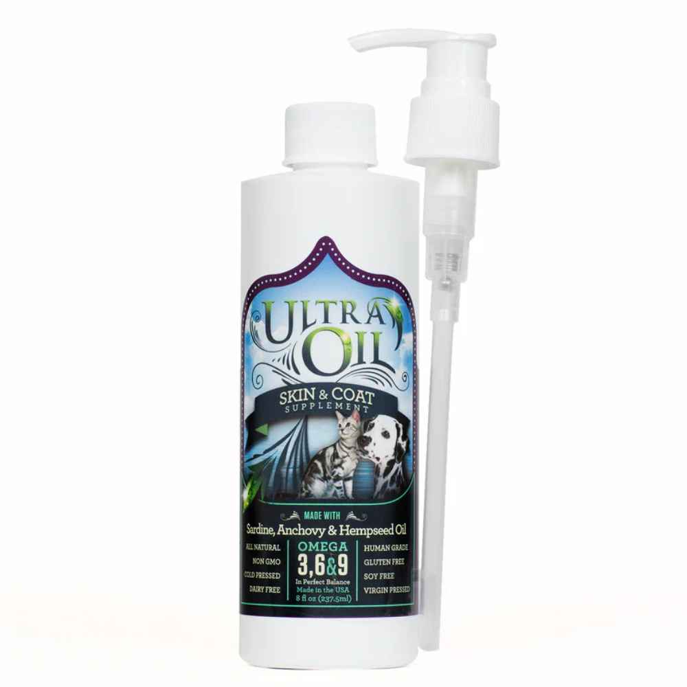 Ultra Oil - Skin & Coat Ultra Oil Skin & Coat, Ultra Oil, Skin, Coat, Omega-3, Omega-6, Omega-9, Omega, Fish, Hemp, Itchy, Supplement