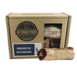 K9 Choice Kangaroo Tail Cut 3lb Meal Replacement Bone