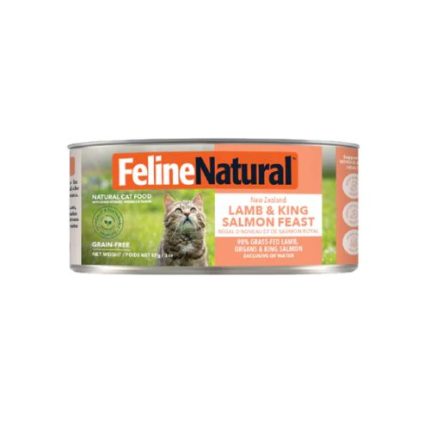 Feline Natural Lamb and King Salmon Pate Can Cat Food